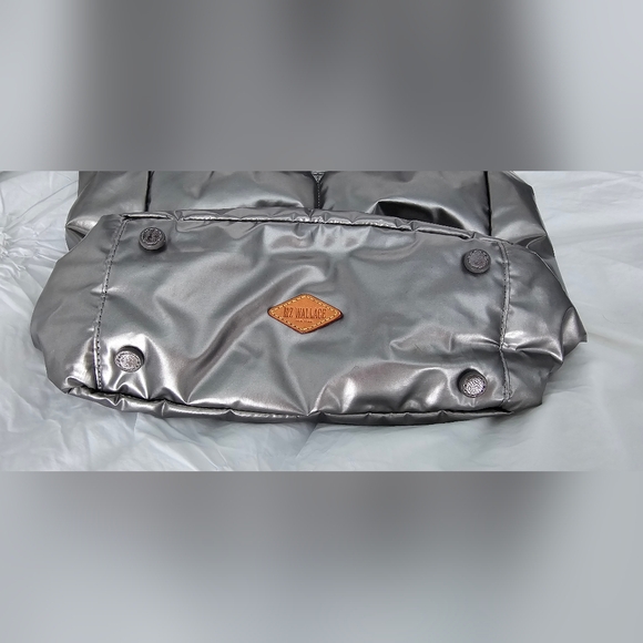 MZ Wallace Metro Quatro Tote In Mercury EUC - Picture 3 of 12